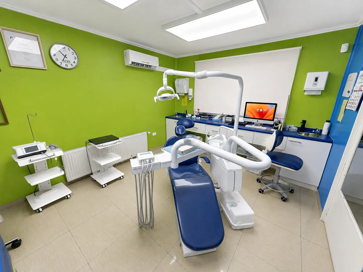Box de atención de Odontología General en OdontoSur Valdivia